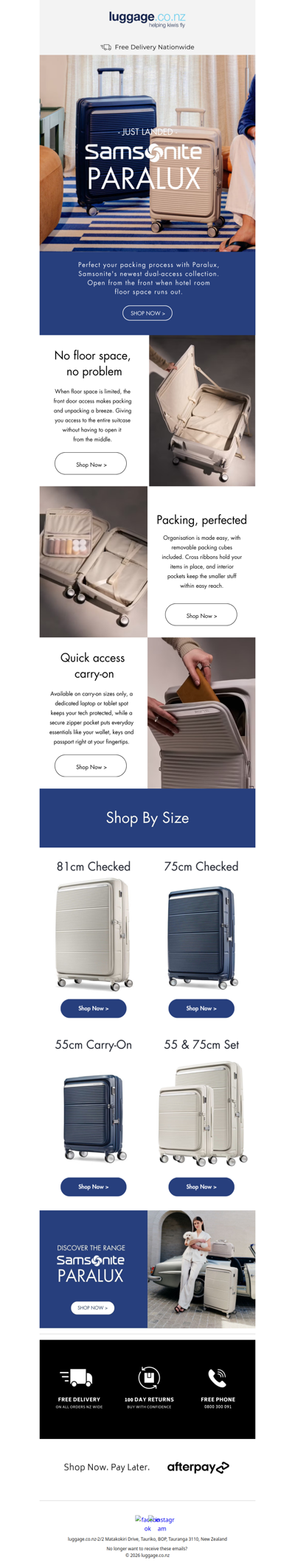 Introducing Paralux: Packing Perfected.