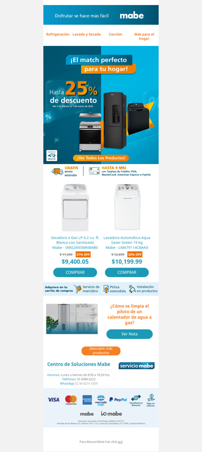 El match perfecto para tu hogar 🩵