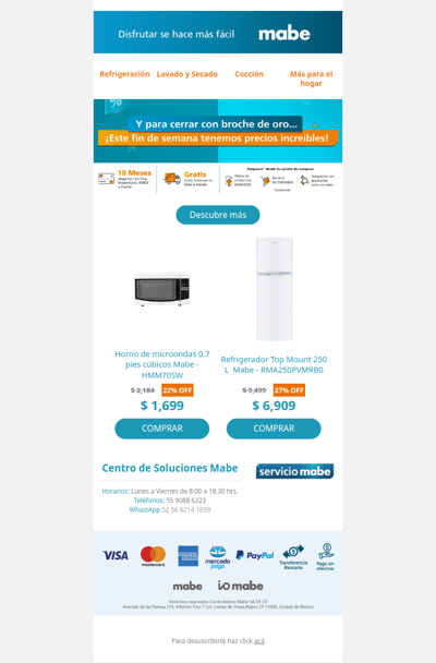 Inicia el fin de semana con más promos🤩
