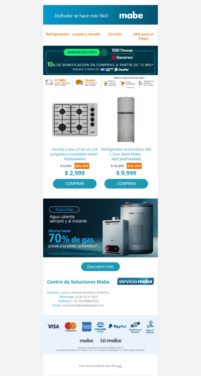 ⏰¡Las 120 hrs Banamex terminan pronto, aprovecha!