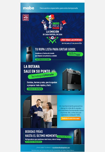 ⚽ La emoción se vive mejor en casa 🏠