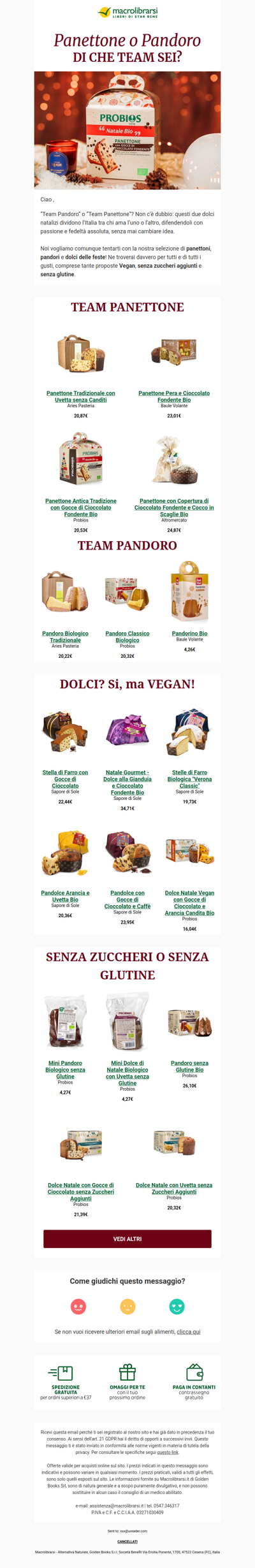 Team Panettone o Pandoro?