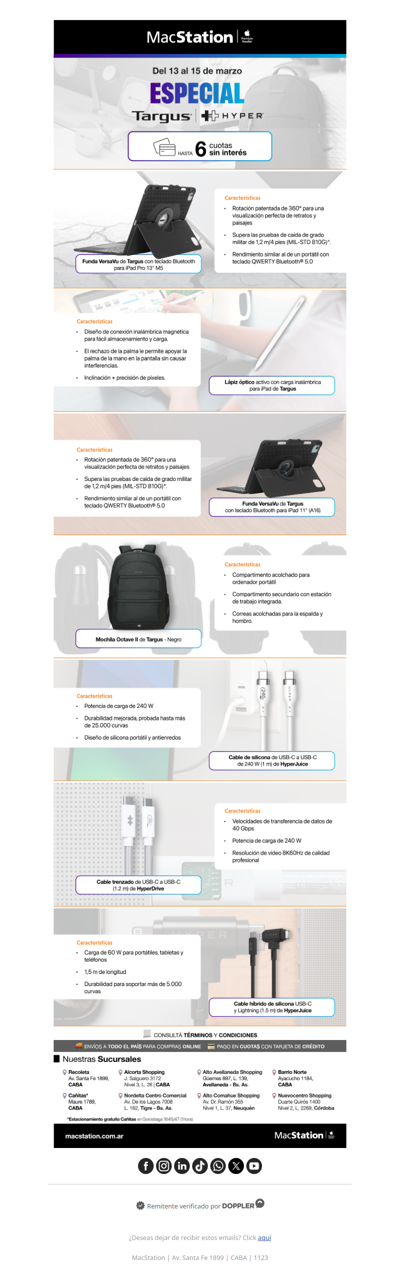 🔌 Encontrá tus mejores aliados en accesorios