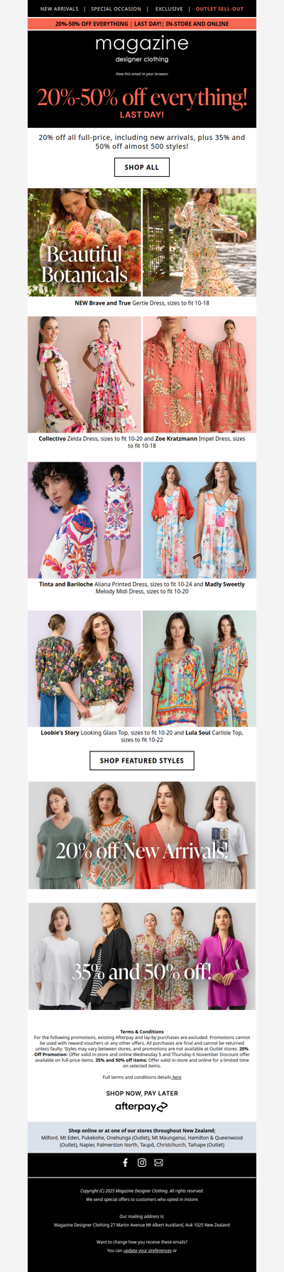 💐Blooming beautiful! 20–50% Off Last Day!