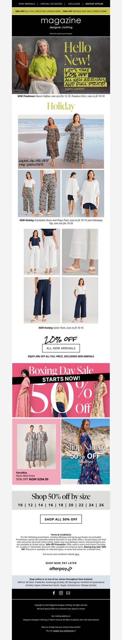 💚 Let’s do 20-50% off!