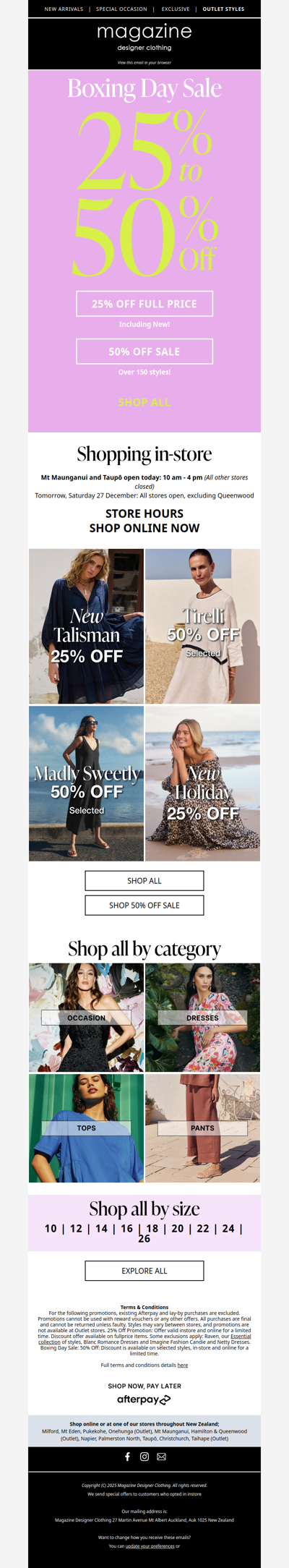 🍎 25% off full price, including so much new!