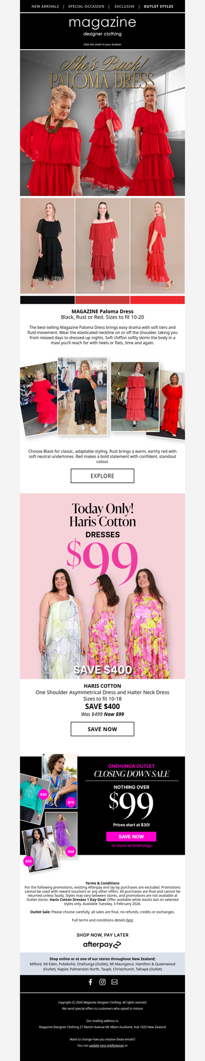 💃 Our best-selling Paloma Dress is back!