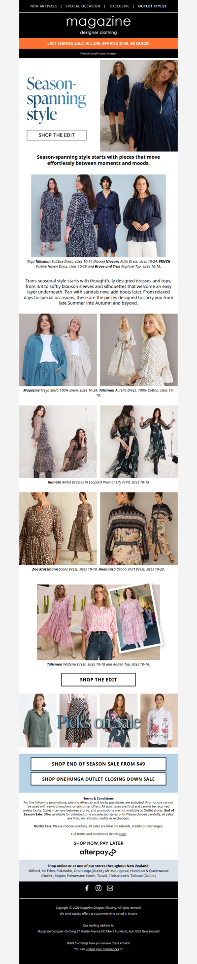 🍃🍂 EDIT | Wearable Now, Stunning Seasons Later