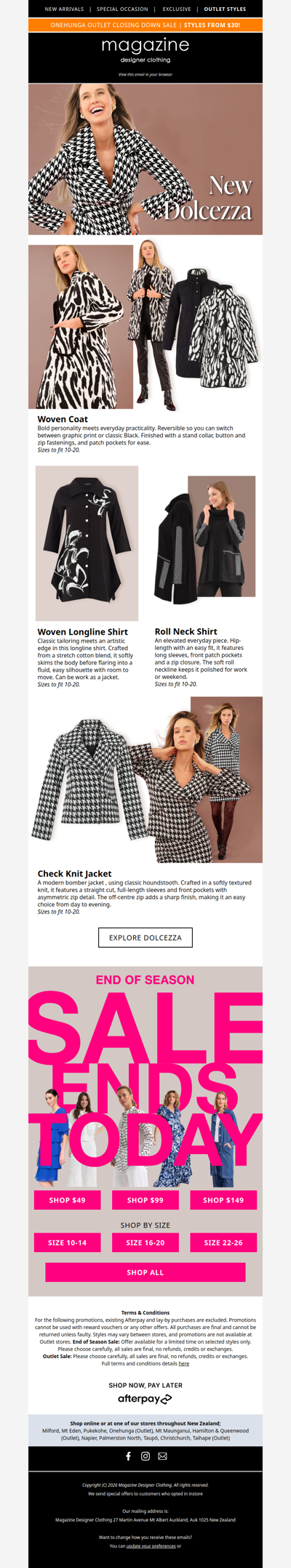 🖤 New Dolcezza, Monochrome Done Right!