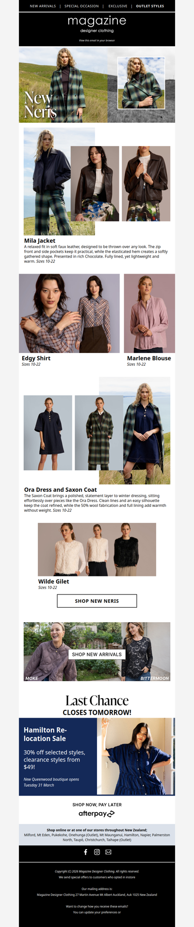 ♥️ New Neris! Blouses to Outerwear