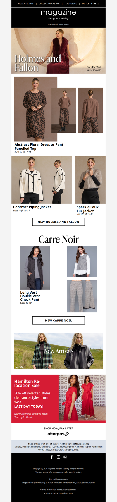 ❄️ New Holmes and Fallon and more!