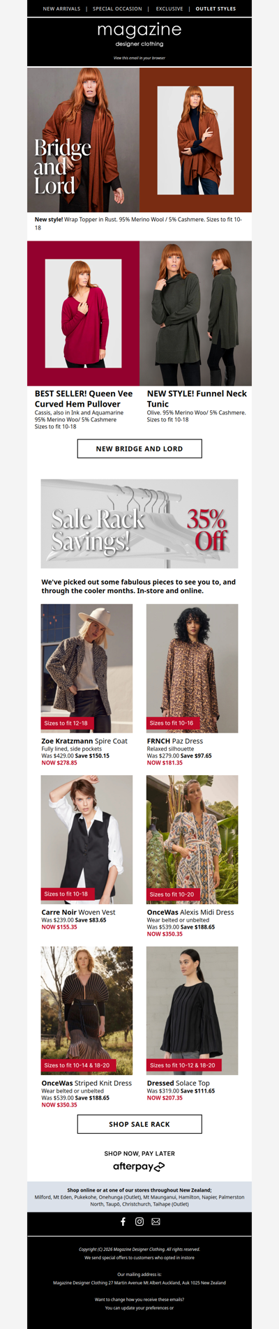 🧶 New Bridge and Lord knitwear, finally here!