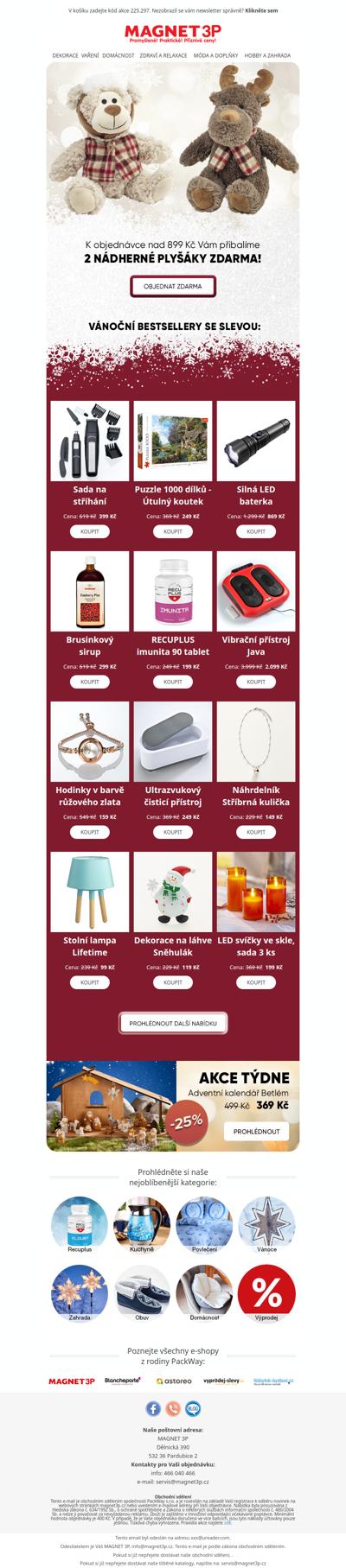 Předvánoční speciál: Tipy na dárky se slevou