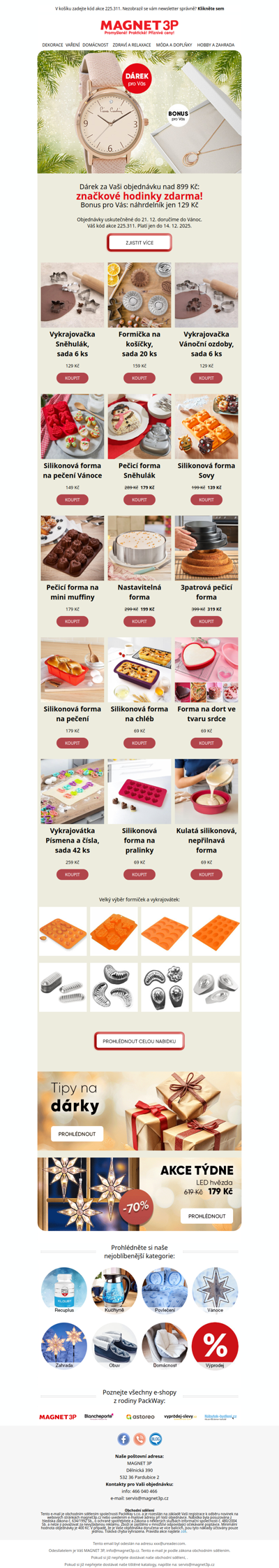 Vyzvedněte si svůj luxusní 🎁⌚