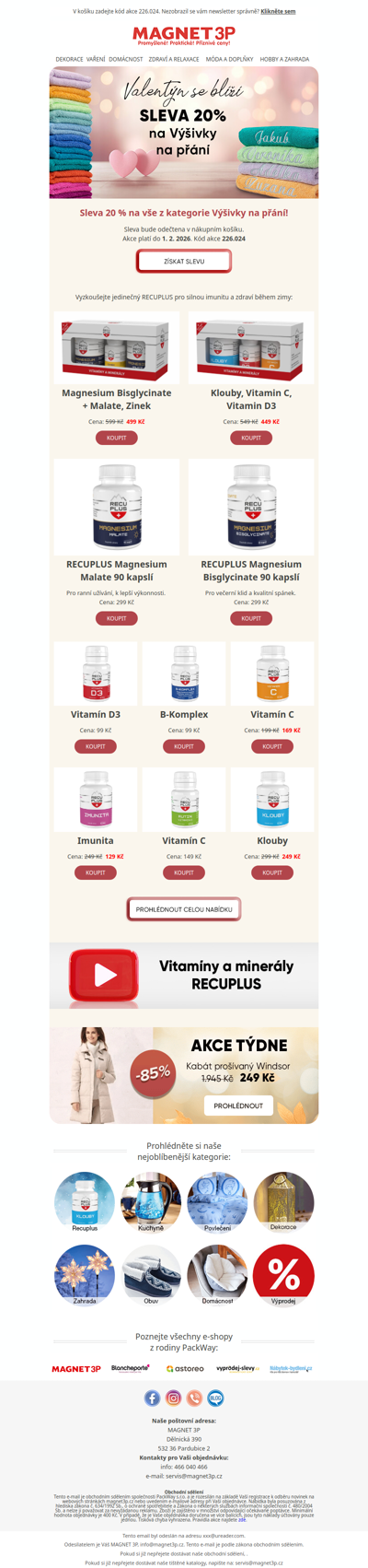 Valentýn se blíží💘 | -20 % na výšivky