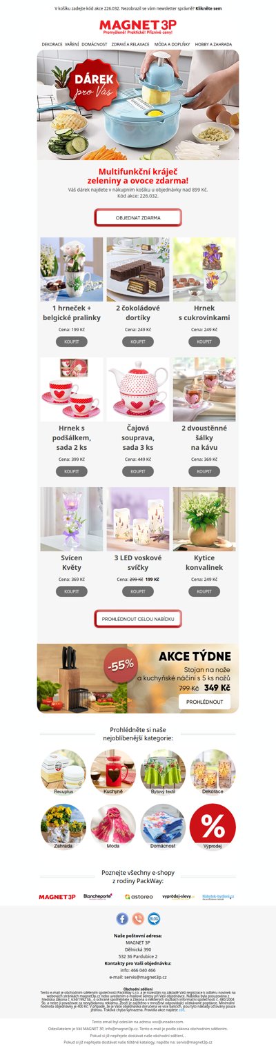 Tipy na zamilované dárky + 🎁od nás