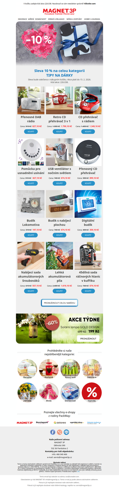 -10 % | Dárky pro muže bez rozpaků 💝