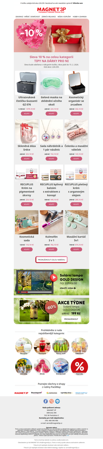 Dárky pro ženy s velkým D →