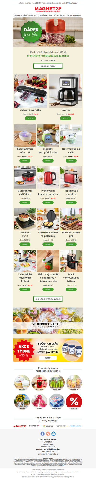 Nenechte si (ho) ujít, zbývá pár kousků⏳