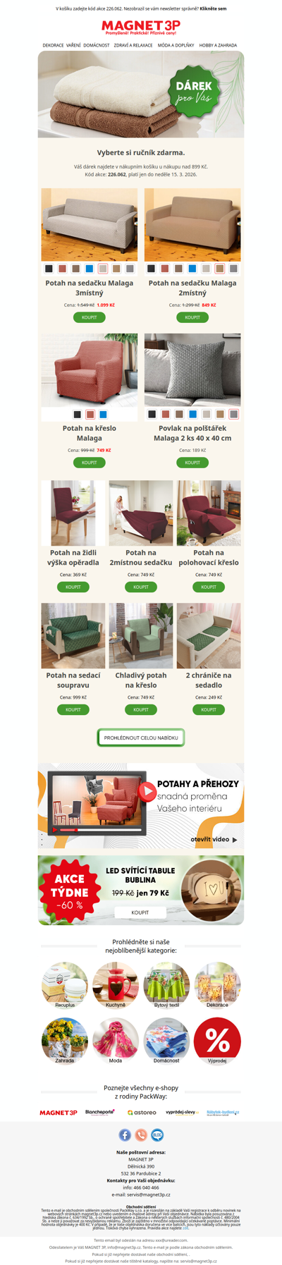 Tento ručník si zamilujete 🤎 zdarma 🎁