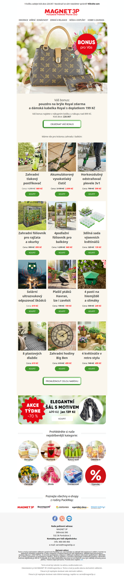 Kudy tudy k božské zahradě i dárkům →