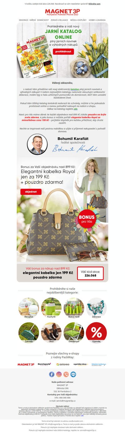 Nový e-katalog je tady – prolistujte online a získejte dárek 🎁
