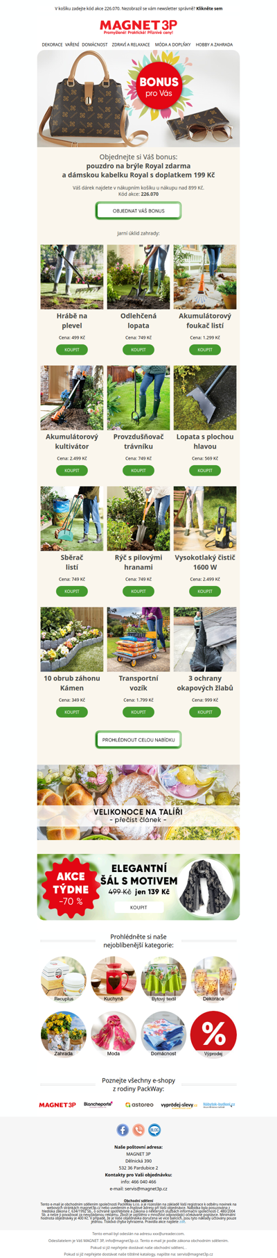 Jarní úklid zahrady ► 2× 🎁 pro Vás