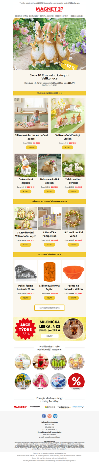 -10 % | Co letos ovládne Velikonoce?