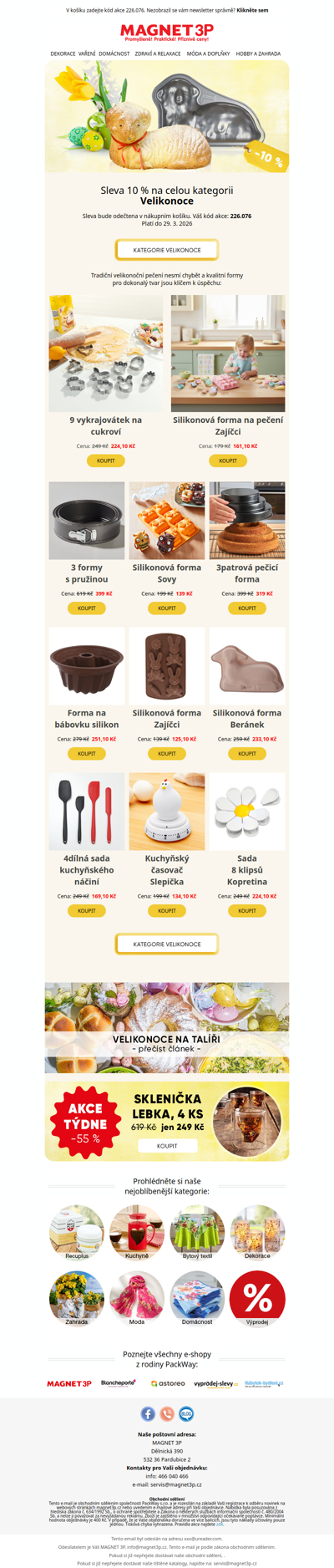 -10 % na pohodové pečení 🐑