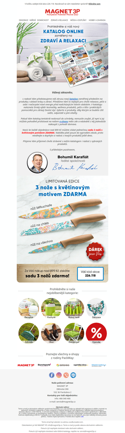 Letní inspirace v novém katalogu Wellivia 📖