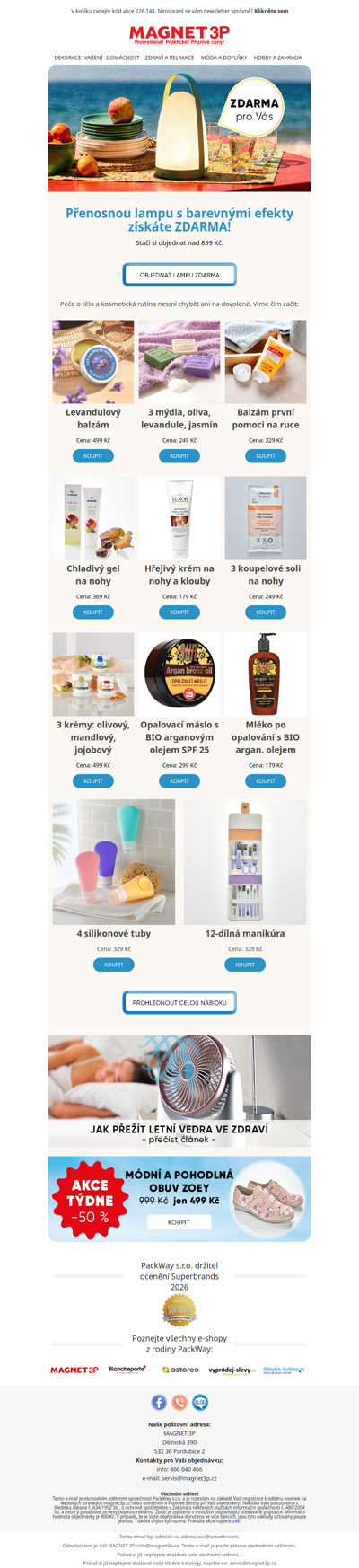 Uvnitř ► 🎁 na zahradu i na cesty