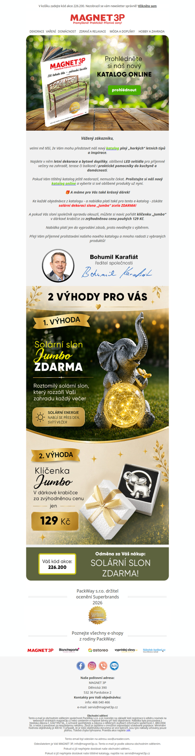 Odneste si štěstí z nového katalogu🍀