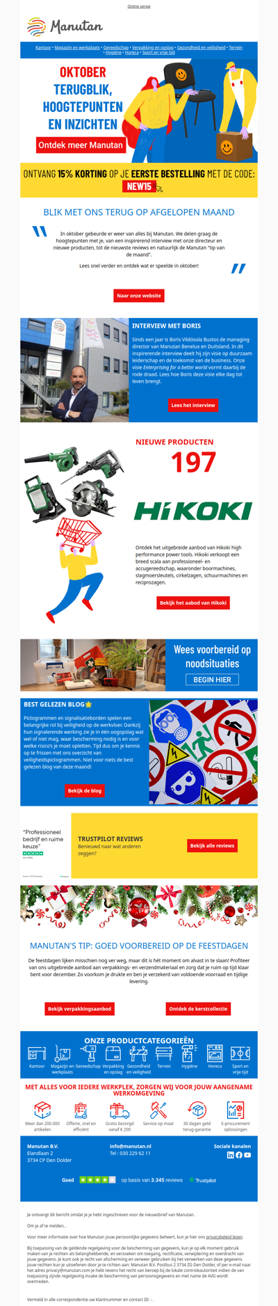 Terugblik op oktober