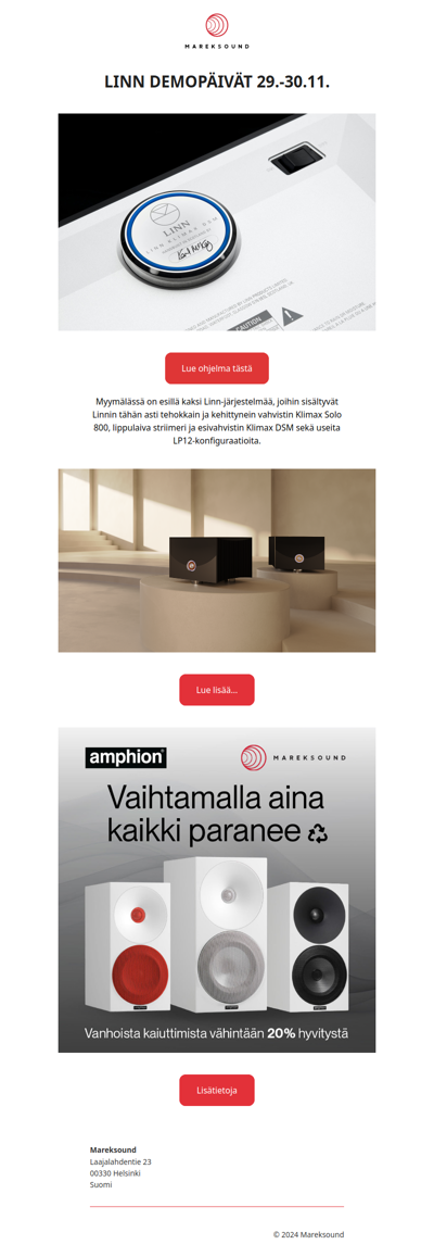 Linn demopäivät ja Amphion -kampanja