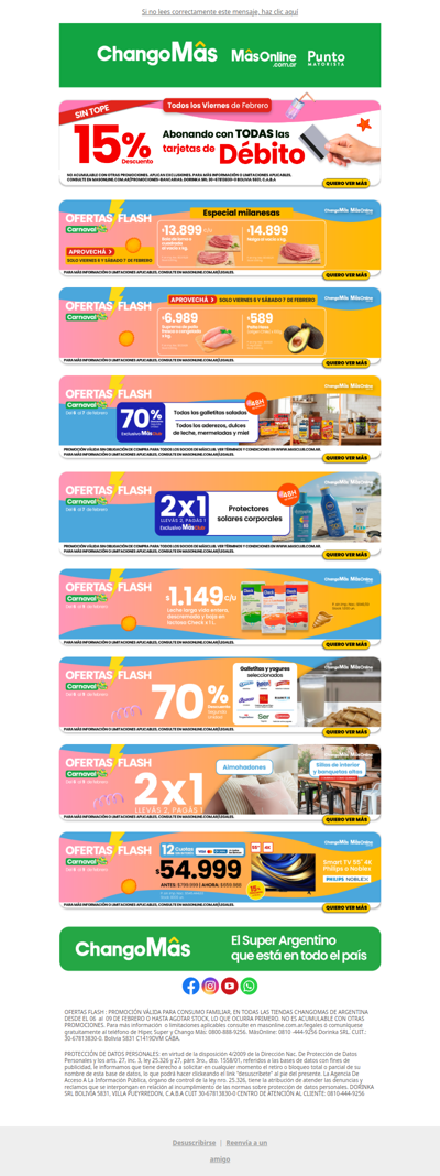 MâsOfertas Flash ⚡Especial Milanesas