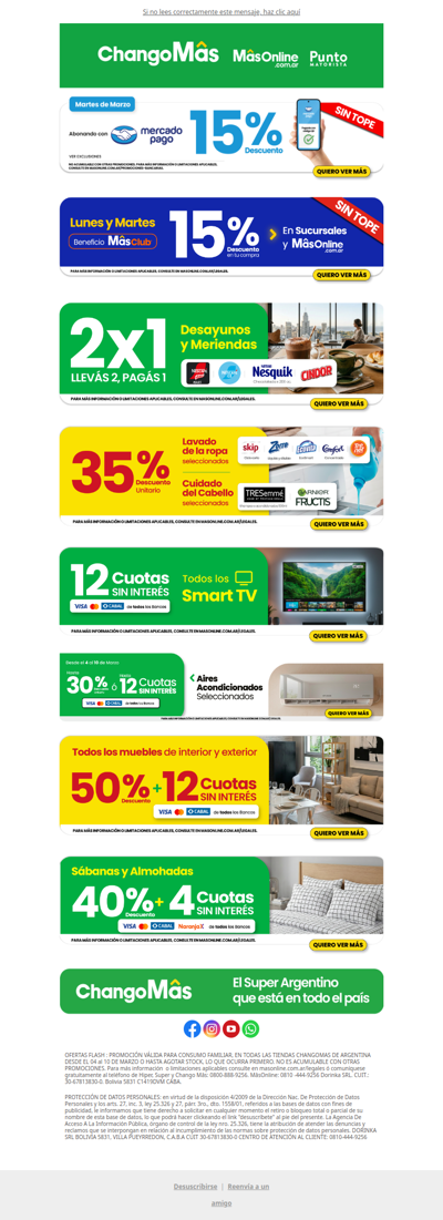 💥 15% con Mercado Pago  📲 + ChangoManía de ofertas