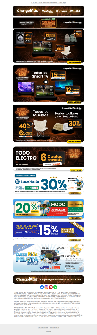 🚀 Sigue el Super Chango Sale Recargado 🔥⚡