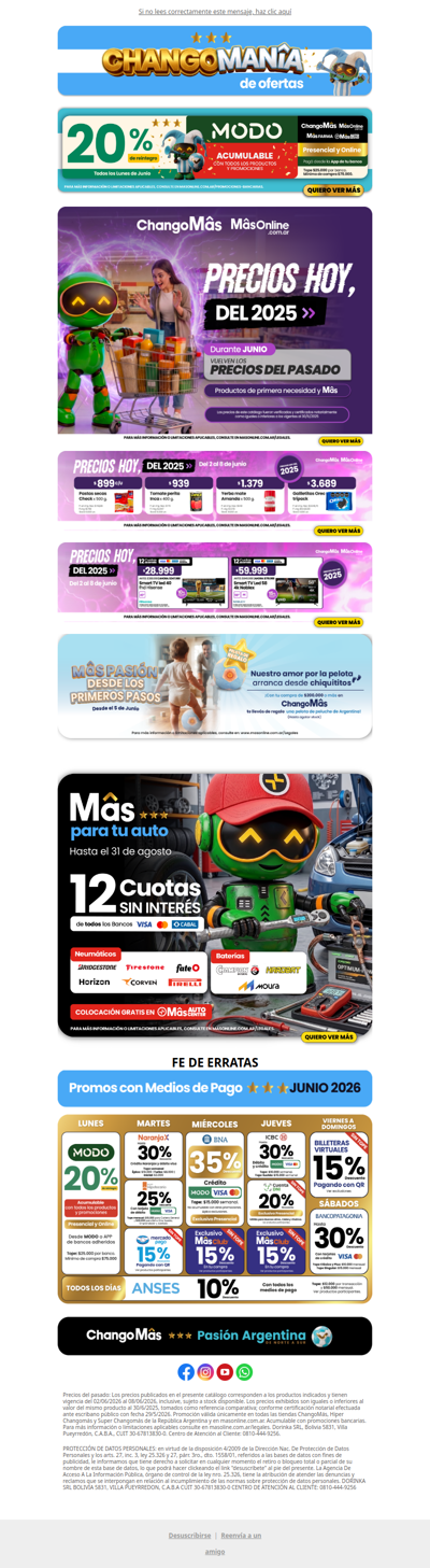 ☔ ¡Al mal tiempo, aprovechá el máximo ahorro! ⚡