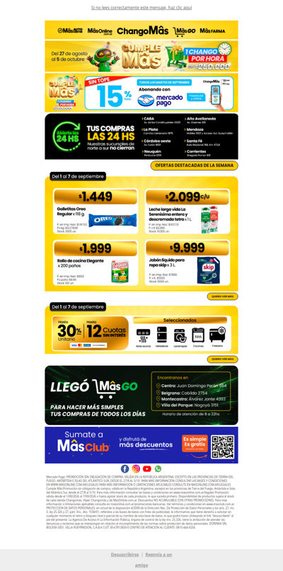 Aprovechá 15%OFF🛒 pagando con Mercado Pago