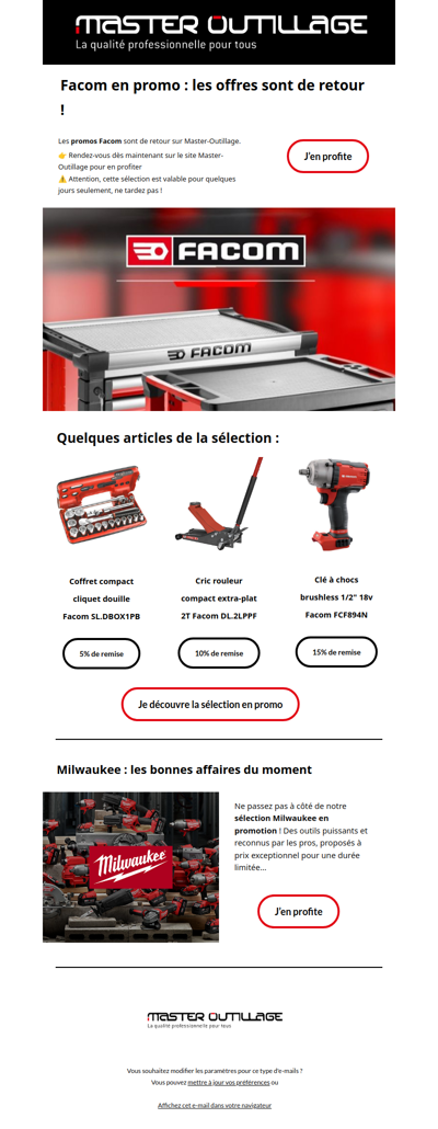 Facom à prix réduit 🔴⚫