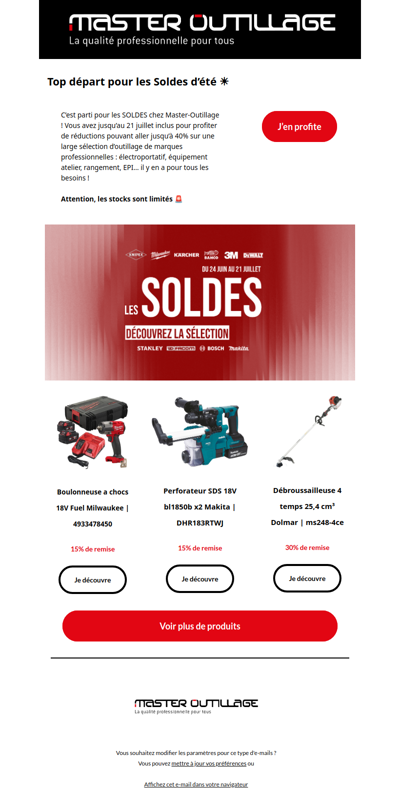 Top départ pour les Soldes d'été ☀️