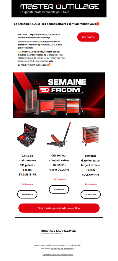 💥Facom est à l'honneur cette semaine.