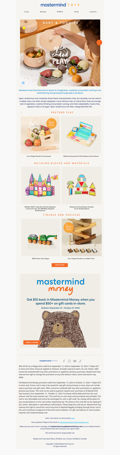 🚂 Montessori toys designed with open ended play