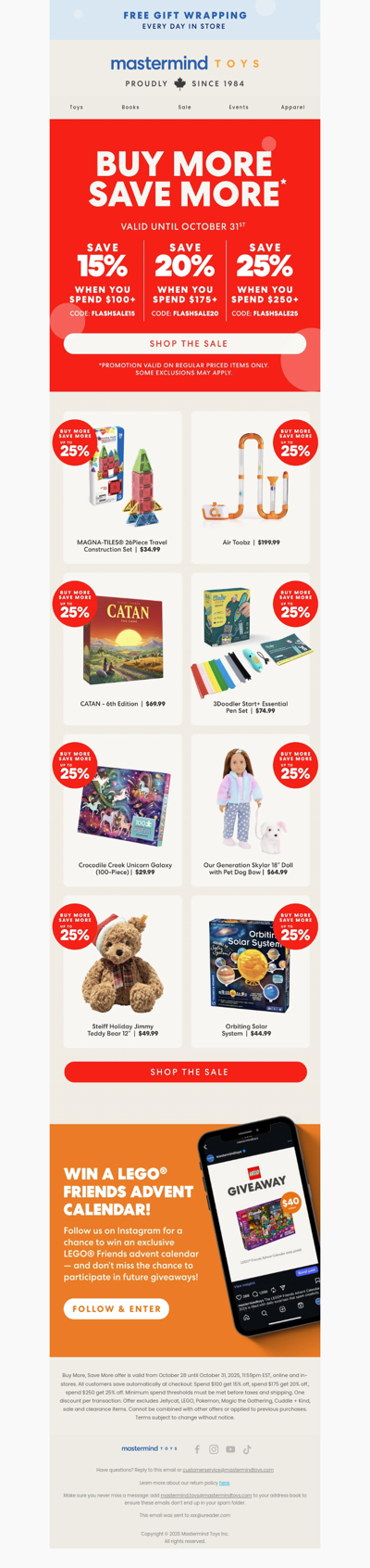 🛒 Buy More, Save More: Up to 25% OFF!