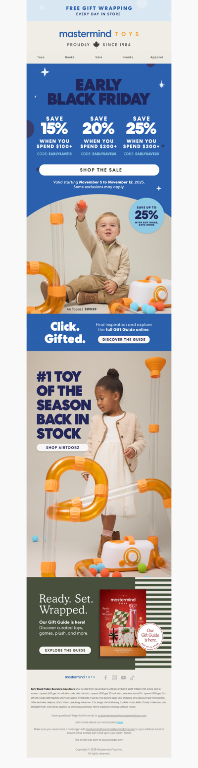 ⭐ AIR TOOBZ is Back In Stock ⭐