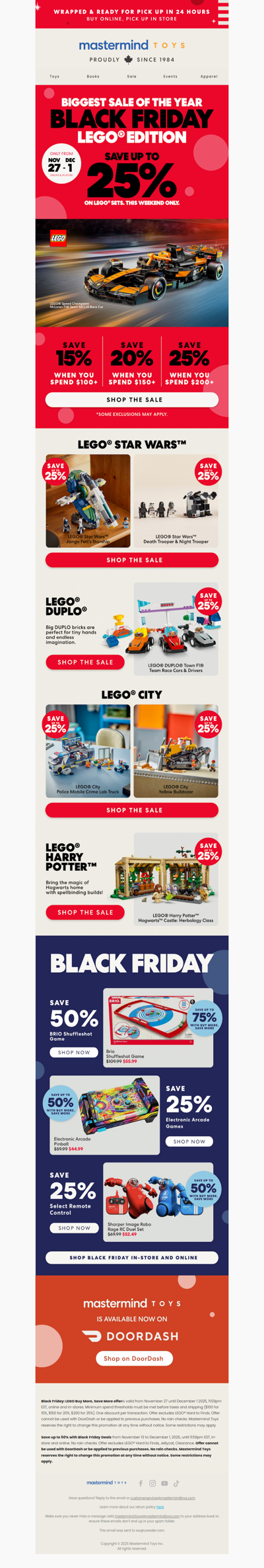 🚨 BLACK FRIDAY LEGO® EDITION 🚨