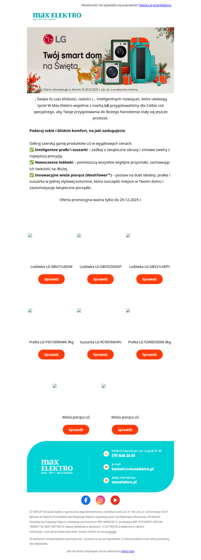 Twój Smart Dom na Święta z LG!🎄