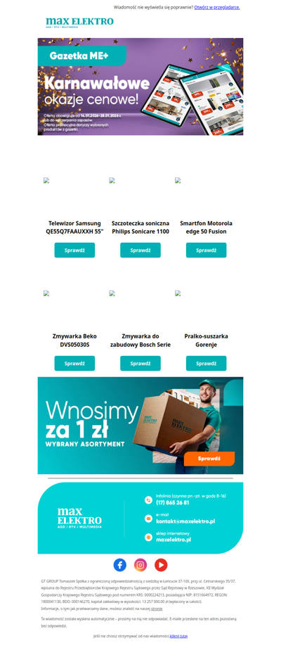 🎊Karnawałowe okazje cenowe właśnie wystrzeliły!