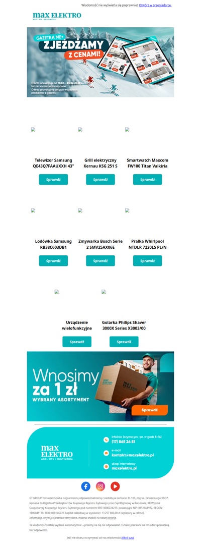 🏂 Zjeżdżamy z cenami w nowej gazetce promocyjnej!