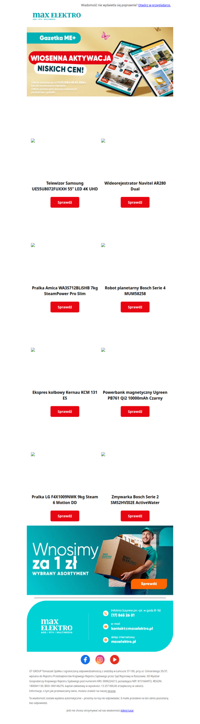 🌷Aktywujemy niskie ceny na wiosnę w nowej gazetce ME+